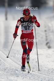 19.02.2011, Drammen, Norway (NOR): Therese Johaug (NOR), Fischer, Salomon, Swix  - FIS world cup cross-country, 10km women, Drammen (NOR). www.nordicfocus.com. © Hemmersbach/NordicFocus. Every downloaded picture is fee-liable.
