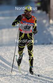 19.02.2011, Drammen, Norway (NOR): Benoit-Giles Dufourd (FRA), Fischer, Rottefella, Swix, One Way - FIS world cup cross-country, 15km men, Drammen (NOR). www.nordicfocus.com. © Hemmersbach/NordicFocus. Every downloaded picture is fee-liable.