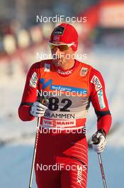 19.02.2011, Drammen, Norway (NOR): Petter Northug (NOR), Fischer, Rottefella, Alpina, Ski Go, Swix   - FIS world cup cross-country, 15km men, Drammen (NOR). www.nordicfocus.com. © Hemmersbach/NordicFocus. Every downloaded picture is fee-liable.