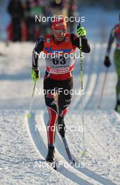 19.02.2011, Drammen, Norway (NOR): Tobias Angerer (GER), Rossignol, Rottefella, One Way, adidas  - FIS world cup cross-country, 15km men, Drammen (NOR). www.nordicfocus.com. © Hemmersbach/NordicFocus. Every downloaded picture is fee-liable.