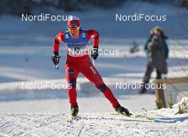 20.02.2011, Drammen, Norway (NOR): Marit Bjoergen (NOR), Fischer, Rottefella, Swix  - FIS world cup cross-country, individual sprint, Drammen (NOR). www.nordicfocus.com. © Hemmersbach/NordicFocus. Every downloaded picture is fee-liable.