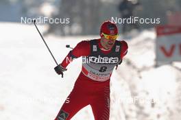 20.02.2011, Drammen, Norway (NOR): Petter Northug (NOR), Fischer, Rottefella, Alpina, Ski Go, Swix   - FIS world cup cross-country, individual sprint, Drammen (NOR). www.nordicfocus.com. © Hemmersbach/NordicFocus. Every downloaded picture is fee-liable.