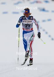 13.03.2011, Lahti, Finland (FIN): Marianna Longa (ITA), Fischer, One Way, Salomon  - FIS world cup cross-country, individual sprint, Lahti (FIN). www.nordicfocus.com. © Laiho/NordicFocus. Every downloaded picture is fee-liable.