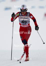 13.03.2011, Lahti, Finland (FIN): Heidi Weng (NOR), Madshus, Swix, Alpina, Rottefella  - FIS world cup cross-country, individual sprint, Lahti (FIN). www.nordicfocus.com. © Laiho/NordicFocus. Every downloaded picture is fee-liable.