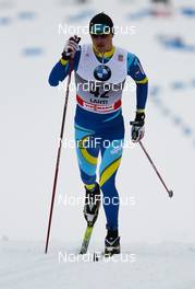 13.03.2011, Lahti, Finland (FIN):  Alexey Poltoranin (KAZ), Fischer, Swix, Salomon - FIS world cup cross-country, individual sprint, Lahti (FIN). www.nordicfocus.com. © Laiho/NordicFocus. Every downloaded picture is fee-liable.