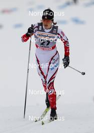 13.03.2011, Lahti, Finland (FIN): Chandra Crawford (CAN), Fischer, Swix, Rottefella  - FIS world cup cross-country, individual sprint, Lahti (FIN). www.nordicfocus.com. © Laiho/NordicFocus. Every downloaded picture is fee-liable.