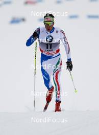 13.03.2011, Lahti, Finland (FIN): Federico Pellegrino (ITA), Skitrab, Alpina, One Way, Rottefella  - FIS world cup cross-country, individual sprint, Lahti (FIN). www.nordicfocus.com. © Laiho/NordicFocus. Every downloaded picture is fee-liable.
