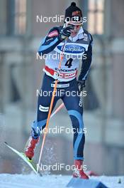 16.03.2011, Stockholm, Sweden (SWE): Matti Heikkinen (FIN), Fischer, Rottefella, Alpina, Exel  - FIS world cup cross-country, individual sprint, Stockholm (SWE). www.nordicfocus.com. © Felgenhauer/NordicFocus. Every downloaded picture is fee-liable.