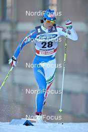 16.03.2011, Stockholm, Sweden (SWE): Magda Genuin (ITA), Rossignol, Rottefella, One Way  - FIS world cup cross-country, individual sprint, Stockholm (SWE). www.nordicfocus.com. © Felgenhauer/NordicFocus. Every downloaded picture is fee-liable.
