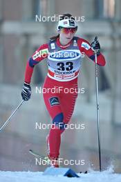 16.03.2011, Stockholm, Sweden (SWE): Celine Brun-Lie (NOR), Fischer, Rottefella, Alpina, Swix  - FIS world cup cross-country, individual sprint, Stockholm (SWE). www.nordicfocus.com. © Felgenhauer/NordicFocus. Every downloaded picture is fee-liable.