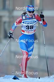 16.03.2011, Stockholm, Sweden (SWE): Anastasia Dotsenko (RUS), Fischer, Rottefella, Alpina, Swix, Adidas  - FIS world cup cross-country, individual sprint, Stockholm (SWE). www.nordicfocus.com. © Felgenhauer/NordicFocus. Every downloaded picture is fee-liable.