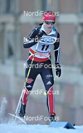 16.03.2011, Stockholm, Sweden (SWE): Katrin Zeller (GER), Rossignol, Rottefella, One Way, adidas  - FIS world cup cross-country, individual sprint, Stockholm (SWE). www.nordicfocus.com. © Felgenhauer/NordicFocus. Every downloaded picture is fee-liable.
