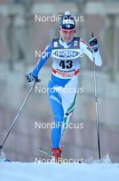16.03.2011, Stockholm, Sweden (SWE): Silvia Rupil (ITA), Fischer, Rottefella, Alpina, Swix  - FIS world cup cross-country, individual sprint, Stockholm (SWE). www.nordicfocus.com. © Felgenhauer/NordicFocus. Every downloaded picture is fee-liable.