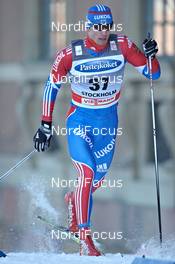 16.03.2011, Stockholm, Sweden (SWE): Evgeniy Belov (RUS), Fischer, Alpina, Swix, Adidas  - FIS world cup cross-country, individual sprint, Stockholm (SWE). www.nordicfocus.com. © Felgenhauer/NordicFocus. Every downloaded picture is fee-liable.