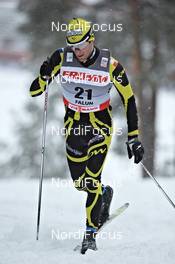 18.03.2011, Falun, Sweden (SWE): Jean Marc Gaillard (FRA), Fischer, Rottefella, Swix, One Way  - FIS world cup cross-country, 3,3km men, Falun (SWE). www.nordicfocus.com. © Felgenhauer/NordicFocus. Every downloaded picture is fee-liable.