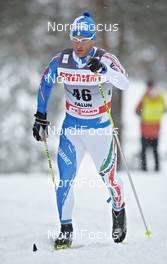18.03.2011, Falun, Sweden (SWE): Fulvio Scola (ITA), Fischer, One Way  - FIS world cup cross-country, 3,3km men, Falun (SWE). www.nordicfocus.com. © Felgenhauer/NordicFocus. Every downloaded picture is fee-liable.