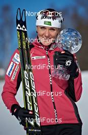 18.03.2011, Falun, Sweden (SWE): Petra Majdic (SLO), Fischer, Rottefella, Alpina, One Way  - FIS world cup cross-country, cups, Falun (SWE). www.nordicfocus.com. © Felgenhauer/NordicFocus. Every downloaded picture is fee-liable.