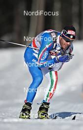 19.03.2011, Falun, Sweden (SWE): Roland Clara (ITA), Madshus, Rottefella, Swix  - FIS world cup cross-country, pursuit men, Falun (SWE). www.nordicfocus.com. © Felgenhauer/NordicFocus. Every downloaded picture is fee-liable.