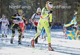 19.03.2011, Falun, Sweden (SWE): Petra Majdic (SLO), Fischer, Rottefella, Alpina, One Way  - FIS world cup cross-country, pursuit women, Falun (SWE). www.nordicfocus.com. © Felgenhauer/NordicFocus. Every downloaded picture is fee-liable.