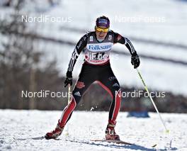 19.03.2011, Falun, Sweden (SWE): Nicole Fessel (GER), Rossignol, Rottefella, Alpina, One Way, adidas  - FIS world cup cross-country, pursuit women, Falun (SWE). www.nordicfocus.com. © Felgenhauer/NordicFocus. Every downloaded picture is fee-liable.