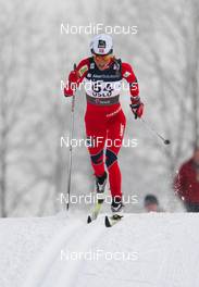 28.02.2011, Oslo, Norway (NOR): Therese Johaug (NOR), Fischer, Swix, Salomon  - FIS nordic world ski championships, cross-country, 10km women, Oslo (NOR). www.nordicfocus.com. © Laiho/NordicFocus. Every downloaded picture is fee-liable.