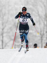 28.02.2011, Oslo, Norway (NOR): Riitta-Liisa Roponen (FIN), Atomic, Leki, Salomon, Craft  - FIS nordic world ski championships, cross-country, 10km women, Oslo (NOR). www.nordicfocus.com. © Laiho/NordicFocus. Every downloaded picture is fee-liable.