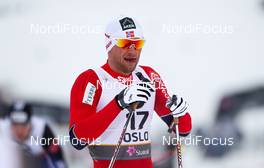 24.02.2011, Oslo, Norway (NOR): Petter Northug (NOR), Fischer, Swix, Alpina, Rottefella, Skigo  - FIS nordic world ski championships, cross-country, individual sprint, Oslo (NOR). www.nordicfocus.com. © Laiho/NordicFocus. Every downloaded picture is fee-liable.