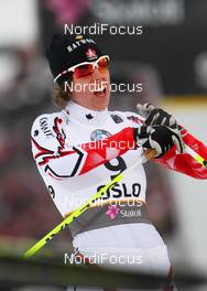 24.02.2011, Oslo, Norway (NOR): Perianne Jones (CAN), Fischer, One Way, Alpina, Rottefella, Halti  - FIS nordic world ski championships, cross-country, individual sprint, Oslo (NOR). www.nordicfocus.com. © Laiho/NordicFocus. Every downloaded picture is fee-liable.