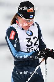 24.02.2011, Oslo, Norway (NOR):  Krista Laehteenmaeki (FIN), Madshus, Rottefella, Craft - FIS nordic world ski championships, cross-country, individual sprint, Oslo (NOR). www.nordicfocus.com. © Laiho/NordicFocus. Every downloaded picture is fee-liable.