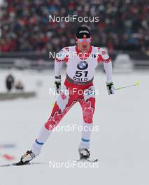 24.02.2011, Oslo, Norway (NOR): Stefan Kuhn (CAN), Salomon, One Way  - FIS nordic world ski championships, cross-country, individual sprint, Oslo (NOR). www.nordicfocus.com. © Hemmersbach/NordicFocus. Every downloaded picture is fee-liable.