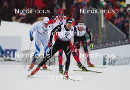 24.02.2011, Oslo, Norway (NOR): Dario Cologna (SUI), Fischer, Swix, Alpina, Rottefella, ODLO, Casco, Toko  - FIS nordic world ski championships, cross-country, individual sprint, Oslo (NOR). www.nordicfocus.com. © Laiho/NordicFocus. Every downloaded picture is fee-liable.