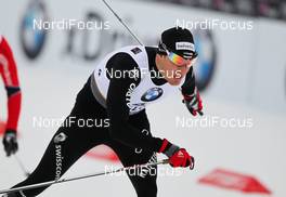 24.02.2011, Oslo, Norway (NOR):  Dario Cologna (SUI), Fischer, Swix, Alpina, Rottefella, ODLO, Casco, Toko - FIS nordic world ski championships, cross-country, individual sprint, Oslo (NOR). www.nordicfocus.com. © Laiho/NordicFocus. Every downloaded picture is fee-liable.