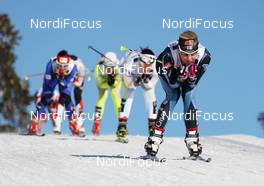 05.03.2011, Oslo, Norway (NOR): group, in front Riikka Sarasoja (FIN), Salomon, One Way, Craft  - FIS nordic world ski championships, cross-country, mass  women, Oslo (NOR). www.nordicfocus.com. © Hemmersbach/NordicFocus. Every downloaded picture is fee-liable.