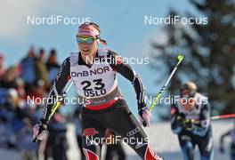 05.03.2011, Oslo, Norway (NOR): Evi Sachenbacher Stehle (GER), Salomon, One Way, adidas  - FIS nordic world ski championships, cross-country, mass  women, Oslo (NOR). www.nordicfocus.com. © Hemmersbach/NordicFocus. Every downloaded picture is fee-liable.