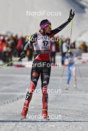 05.03.2011, Oslo, Norway (NOR): Nicole Fessel (GER), Rossignol, Rottefella, Alpina, One Way, adidas  - FIS nordic world ski championships, cross-country, mass  women, Oslo (NOR). www.nordicfocus.com. © Hemmersbach/NordicFocus. Every downloaded picture is fee-liable.