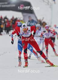 27.02.2011, Oslo, Norway (NOR): Petter Northug (NOR), Fischer, Rottefella, Alpina, Ski Go, Swix   - FIS nordic world ski championships, cross-country, pursuit men, Oslo (NOR). www.nordicfocus.com. © Hemmersbach/NordicFocus. Every downloaded picture is fee-liable.