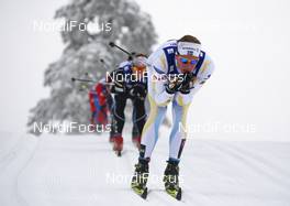 27.02.2011, Oslo, Norway (NOR): group, in front Daniel Rickardsson (SWE), Fischer, Salomon, Swix  - FIS nordic world ski championships, cross-country, pursuit men, Oslo (NOR). www.nordicfocus.com. © Hemmersbach/NordicFocus. Every downloaded picture is fee-liable.