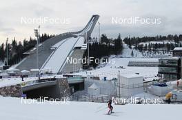 21.02.2011, Oslo, Norway (NOR): Jumping hill and Cross Country Stadium - FIS nordic world ski championships, cross-country, training, Oslo (NOR). www.nordicfocus.com. © Hemmersbach/NordicFocus. Every downloaded picture is fee-liable.