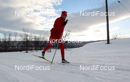05.04.2011, Tana, Norway (NOR):  Alena Prochazkova (SVK), Fischer, Swix, Salomon, Odlo - Tour de Barents 2011, training, Tana (NOR). www.nordicfocus.com. © Laiho/NordicFocus. Every downloaded picture is fee-liable.