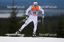 19.11.2011, Sjusjoen, Norway (NOR): Mathias Fredriksson (SWE), Salomon, Swix, Craft  - FIS world cup cross country, 15km men, Sjusjoen (NOR). www.nordicfocus.com. Â© Laiho/NordicFocus. Every downloaded picture is fee-liable.