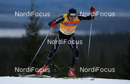 19.11.2011, Sjusjoen, Norway (NOR): Dario Cologna (SUI), Fischer, Swix, Alpina, Rottefella, ODLO, Casco  - FIS world cup cross country, 15km men, Sjusjoen (NOR). www.nordicfocus.com. Â© Laiho/NordicFocus. Every downloaded picture is fee-liable.