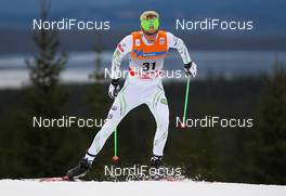 19.11.2011, Sjusjoen, Norway (NOR): Simen Oestensen (NOR), Atomic, KV+  - FIS world cup cross country, 15km men, Sjusjoen (NOR). www.nordicfocus.com. Â© Laiho/NordicFocus. Every downloaded picture is fee-liable.