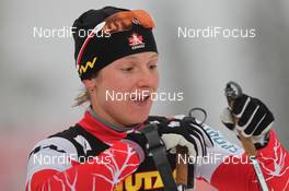 26.11.2011, Kuusamo, Finland (FIN): Daria Gaiazova (CAN), Rossignol, Rottefella, Swix, OneWay - FIS world cup cross-country, 5km women, Kuusamo (FIN). www.nordicfocus.com. © Manzoni/NordicFocus. Every downloaded picture is fee-liable.