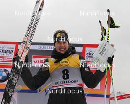 03.12.2011, Duesseldorf, Germany (GER): 3rd Laurien van der Graaf (SUI), Odlo, One Way, Rossignol, Rottefella  - FIS world cup cross-country, individual sprint, Duesseldorf (GER). www.nordicfocus.com. © Hemmersbach/NordicFocus. Every downloaded picture is fee-liable.