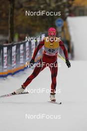 03.12.2011, Duesseldorf, Germany (GER): Bettina Gruber (SUI), Rossignol, Rottefella, One Way, Odlo, Toko, TCS  - FIS world cup cross-country, individual sprint, Duesseldorf (GER). www.nordicfocus.com. © Hemmersbach/NordicFocus. Every downloaded picture is fee-liable.
