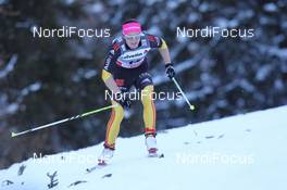 10.12.2011, Davos, Switzerland (SUI): Katrin Zeller (GER), Rossignol, Rottefella, One Way, adidas - FIS world cup cross-country, 15km women, Davos (SUI). www.nordicfocus.com. © Manzoni/NordicFocus. Every downloaded picture is fee-liable.