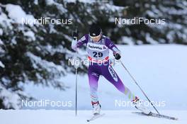 10.12.2011, Davos, Switzerland (SUI): Masako Ishida (JPN), Salomon, Swix - FIS world cup cross-country, 15km women, Davos (SUI). www.nordicfocus.com. © Manzoni/NordicFocus. Every downloaded picture is fee-liable.