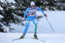 10.12.2011, Davos, Switzerland (SUI): Veronica Cavallar (ITA), Fischer, Rottefella - FIS world cup cross-country, 15km women, Davos (SUI). www.nordicfocus.com. © Manzoni/NordicFocus. Every downloaded picture is fee-liable.