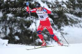 10.12.2011, Davos, Switzerland (SUI): Petter Eliassen (NOR), Fischer - FIS world cup cross-country, 30km men, Davos (SUI). www.nordicfocus.com. © Manzoni/NordicFocus. Every downloaded picture is fee-liable.