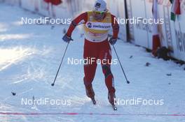 11.12.2011, Davos, Switzerland (SUI): Petter Northug (NOR), Fischer, Rottefella, Alpina, Ski Go, Swix  - FIS world cup cross-country, individual sprint, Davos (SUI). www.nordicfocus.com. © Manzoni/NordicFocus. Every downloaded picture is fee-liable.
